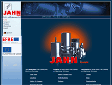 Tablet Screenshot of jahngmbh.com